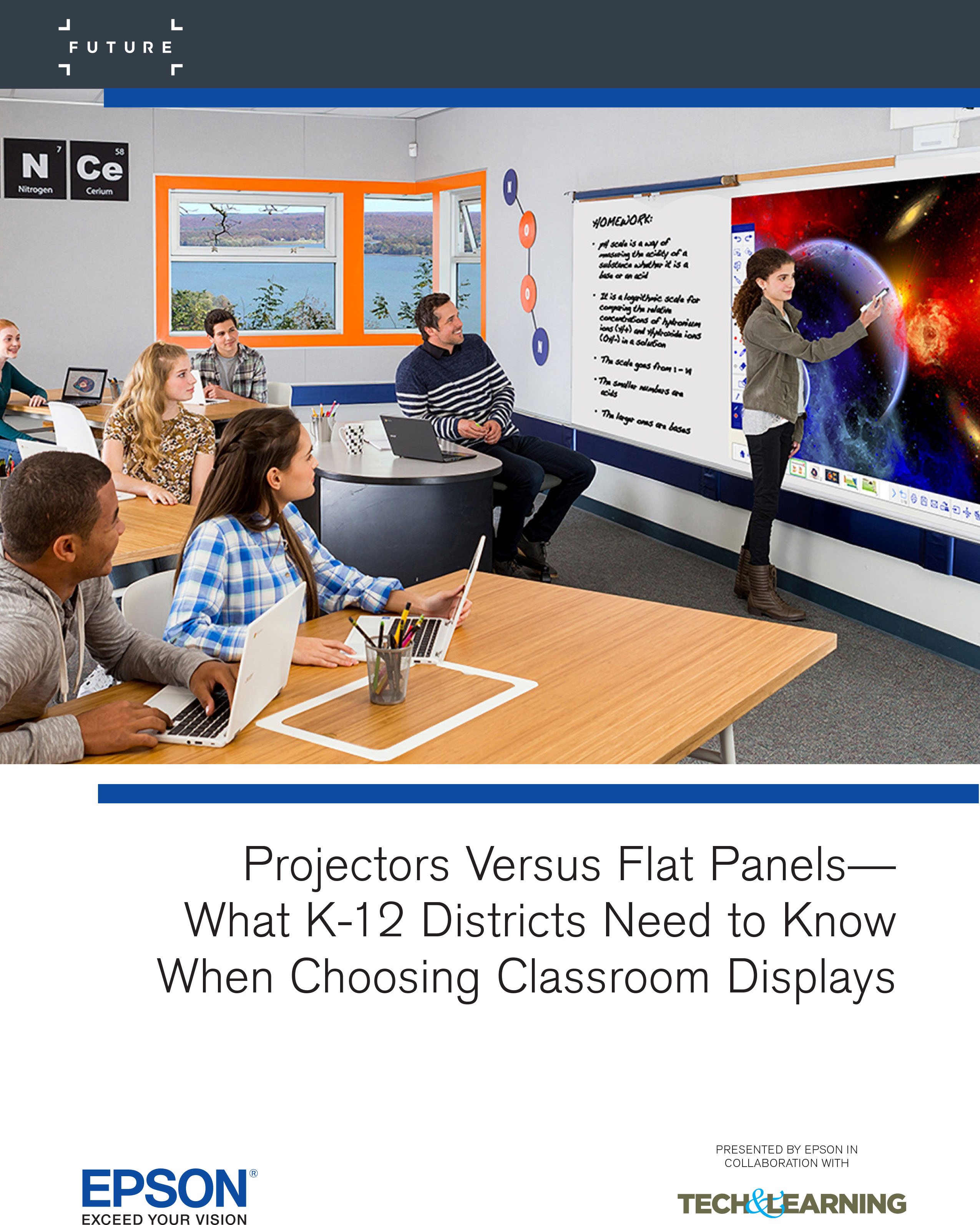 Projectors VS. Flat Panels— What K-12 Districts Need To Know When Choosing Classroom Displays