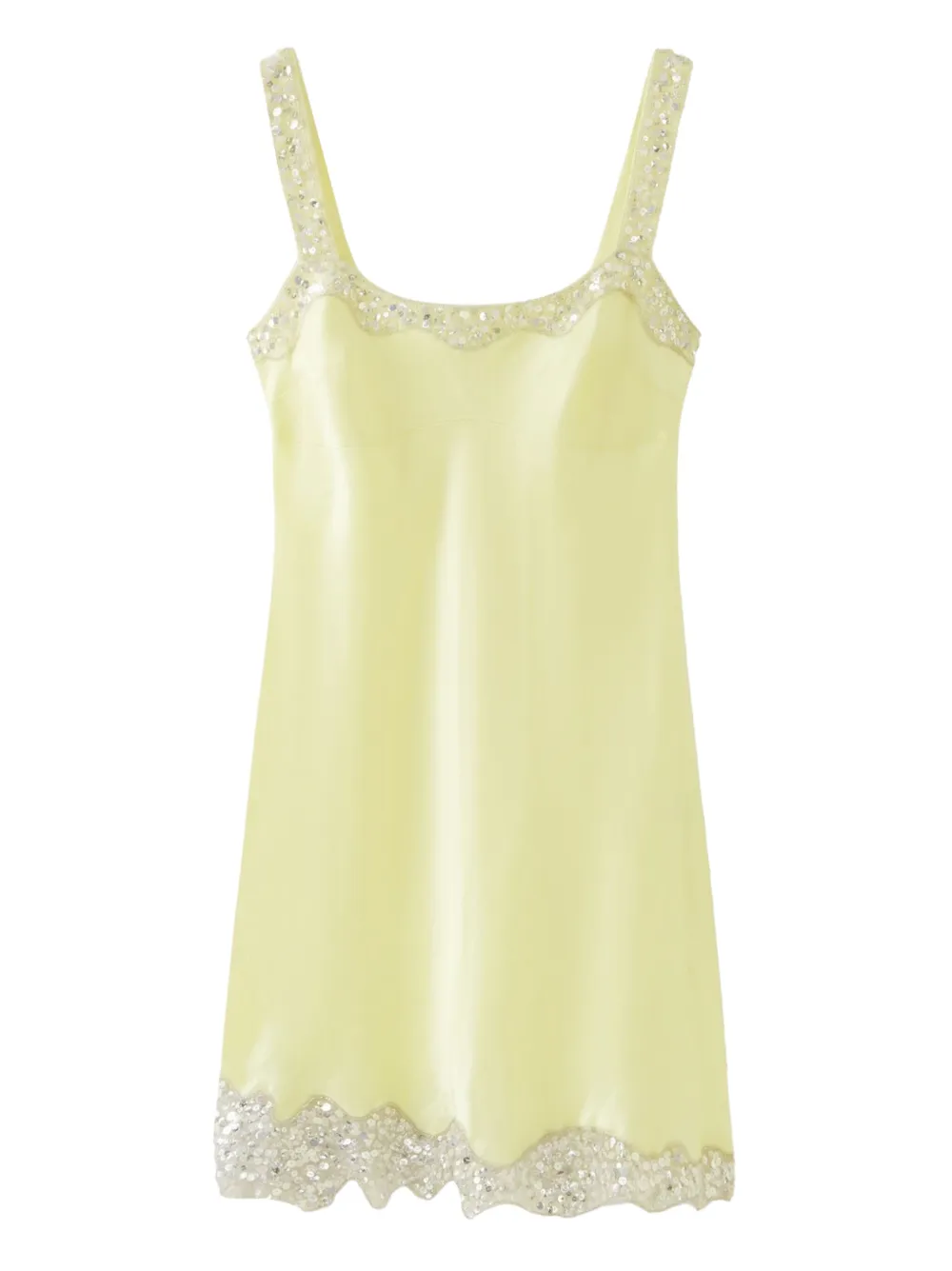 Asta Resort the Nikolina Hand Beaded Sequin-Embellished Mini Dress | Xs