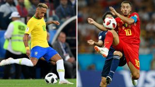PSG’s Brazil forward Neymar is a fan of Chelsea’s Belgian playmaker Eden Hazard