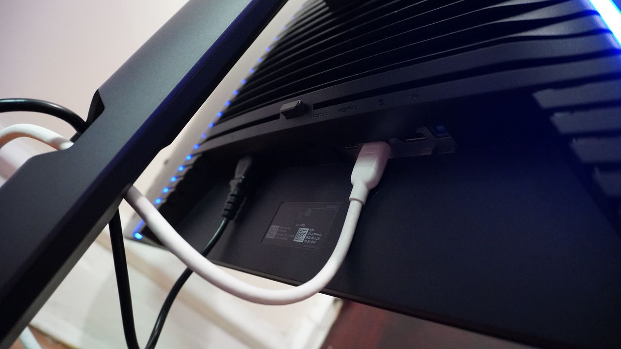 A Dell G32223Q gaming monitor