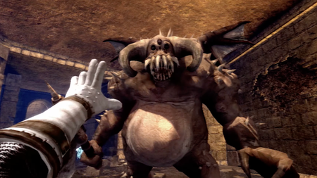 Demon's Souls prototype shows first-person boss fight
