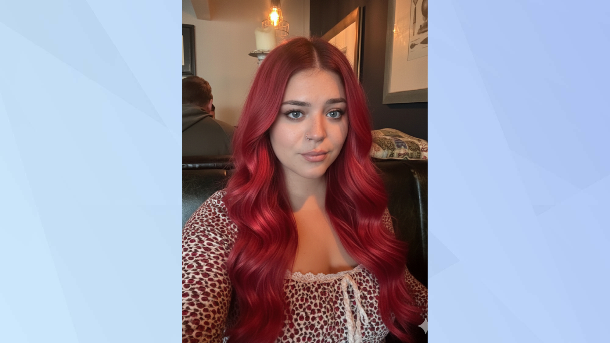 Gemini&#039;s Nano Banana red mermaid waves