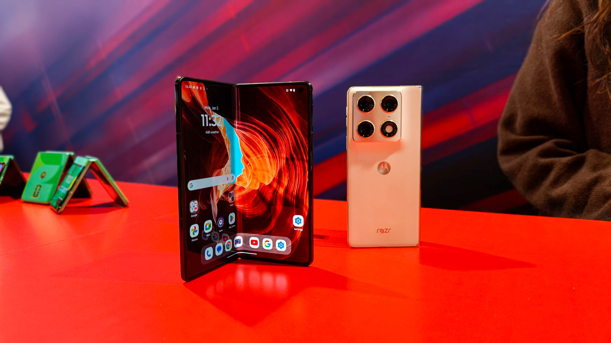 Motorola Razr Fold hands-on testing