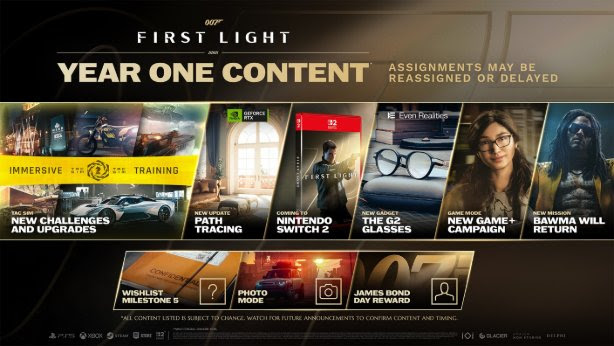 007 First Light Year One Content