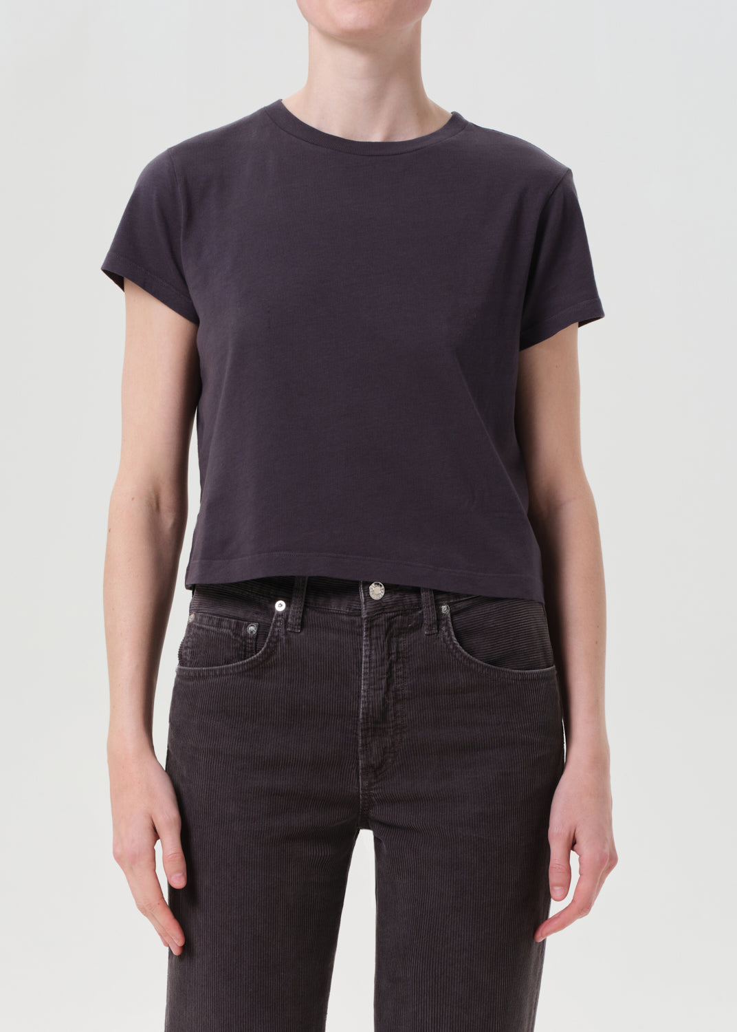Adine Shrunken Tee in Shade - Xs / Shade