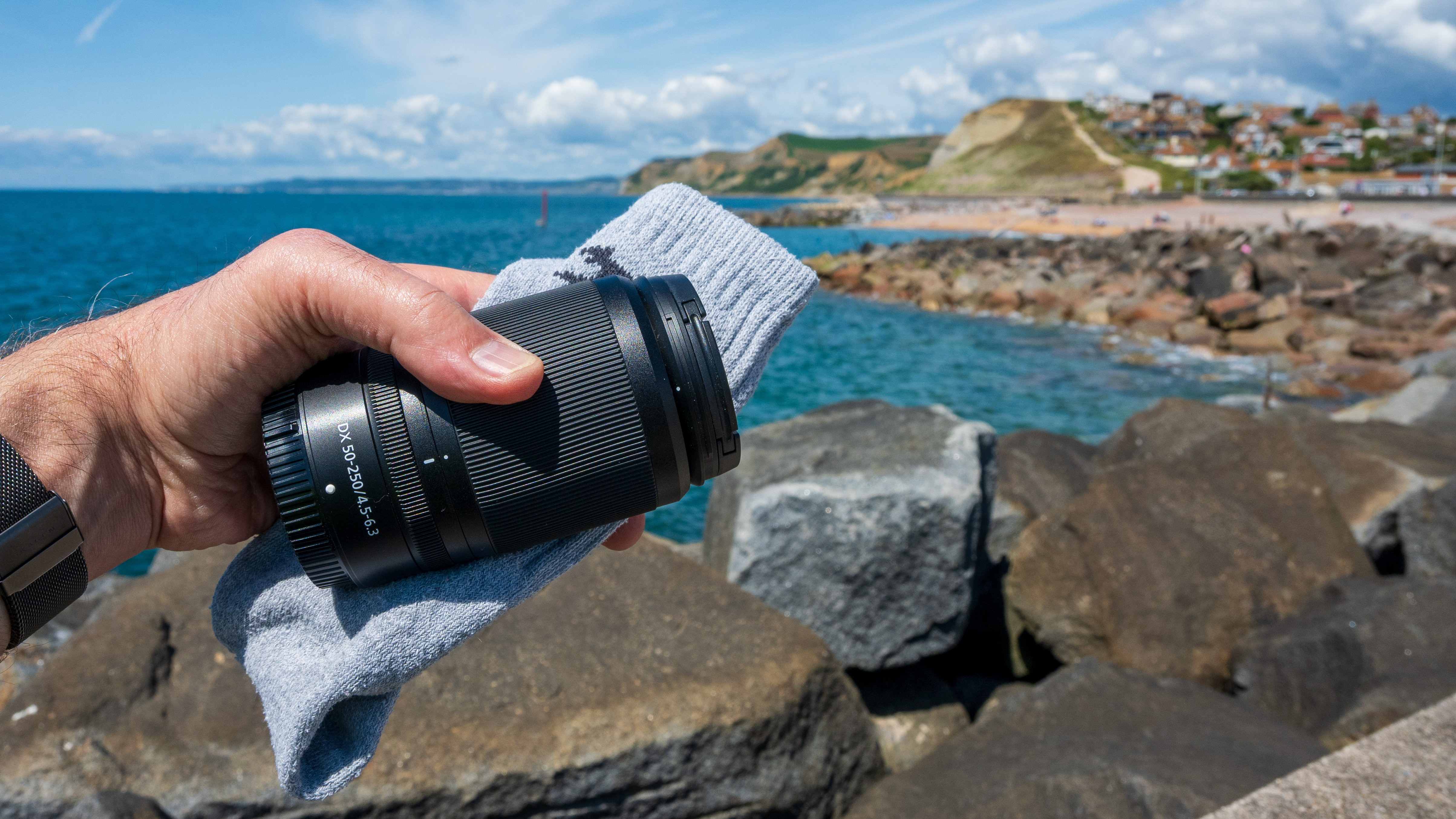 Nikon Z fc as a biker camera