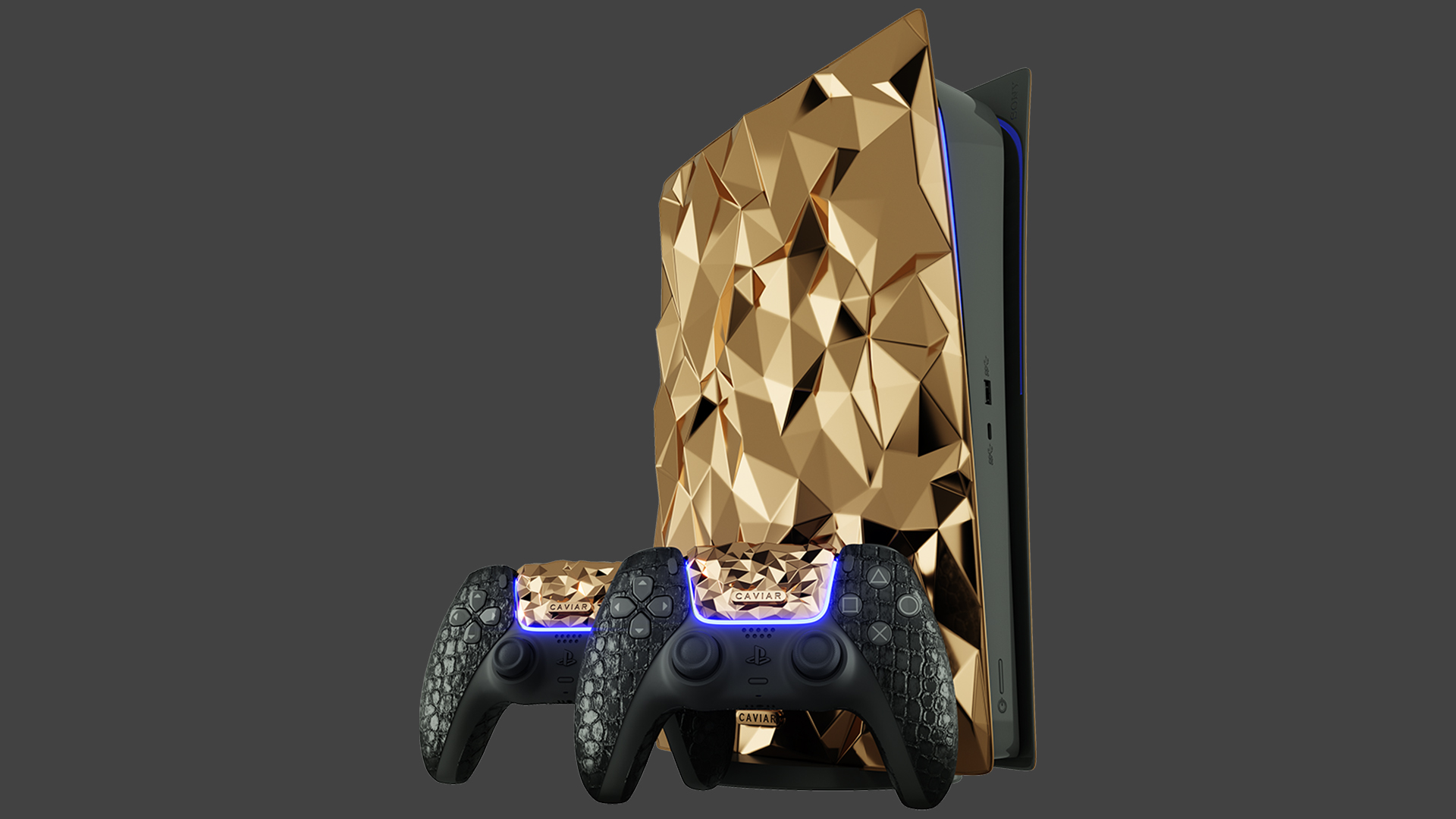 The Caviar Golden Rock PS5  The Most Expensive Game Console