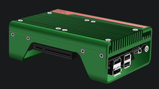 Render of the green CWWK "Magic PC" from the AliExpress listing. It also comes in black and blue.