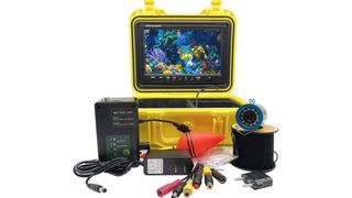 Mingbosky underwater fishing camera in suitcase