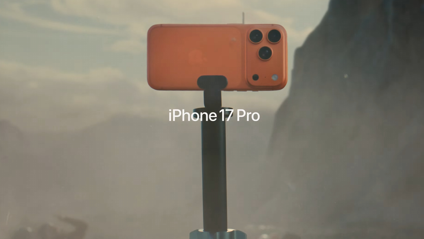 Screenshot from Apple&#039;s September 2025 event