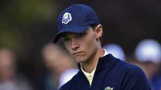 Nicolai Hojgaard at the 2018 Junior Ryder Cup in France