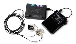The Mojo has three digital inputs for hooking up a high-res player or smartphone