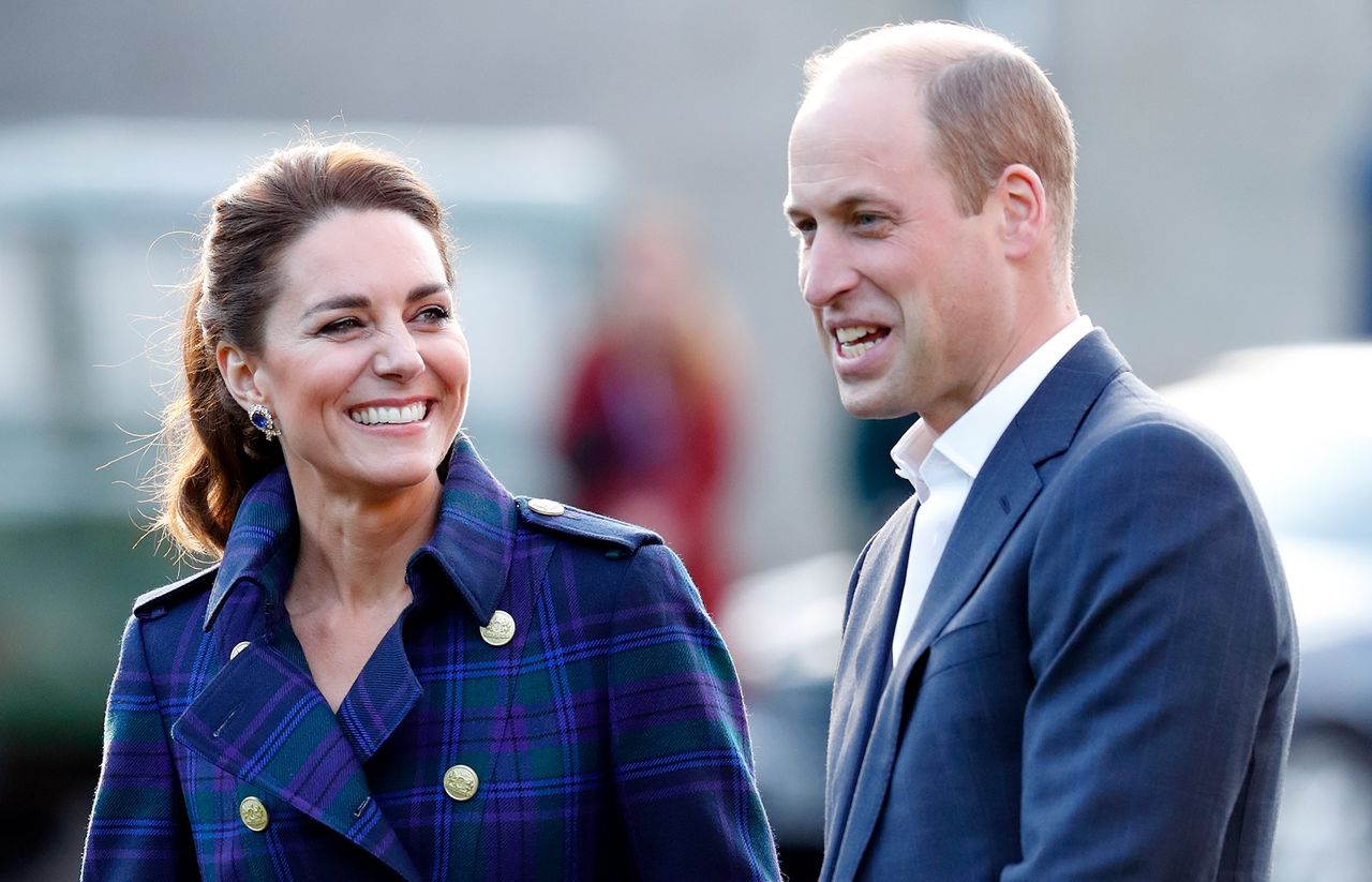 Catherine, Duchess of Cambridge and Prince William, Duke of Cambridge host a drive-in cinema screening