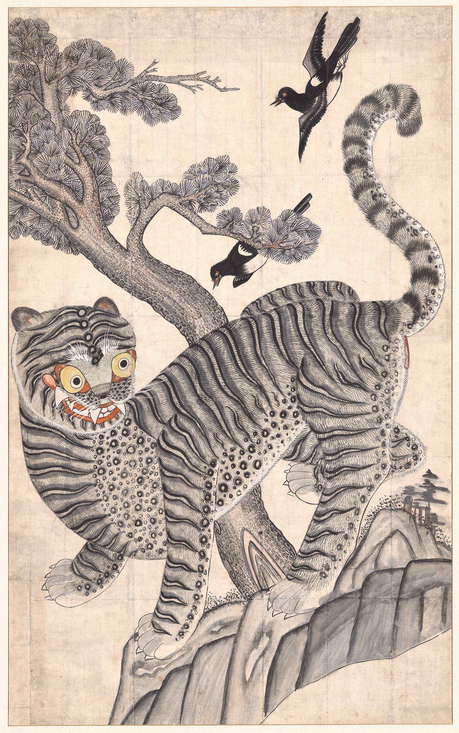 'Tiger and magpie', 1800-1900