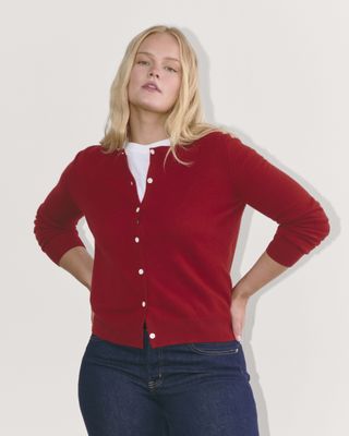 Everlane, The Classic Cardigan in Cashmere