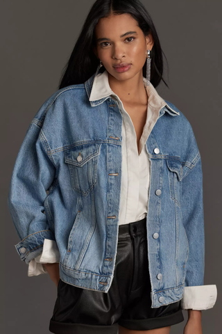 Pilcro The Weston Denim Boyfriend Jacket