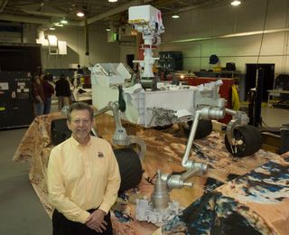 Mars Rover Curiosity Float for Obama Inauguration 2013