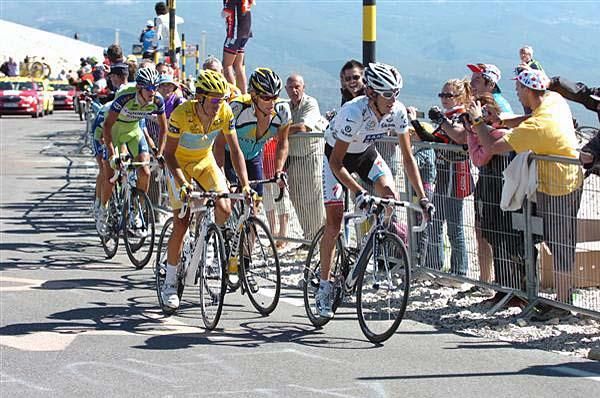 The leaders take turns driving the pace and trying to help their teammates make the podium.