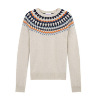 TROY x Brora Fair Isle Jumper, $272.28/£195 | troylondon.com