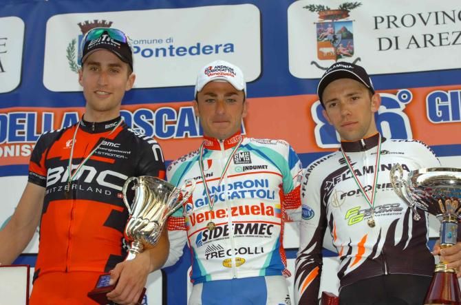 Phinney, Gavazzi and Rovny fill the top spots at the Giro della Toscana