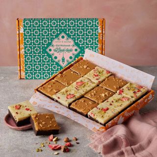 Cutter & Squidge, Eid Mubarak Mixed Brownie Box