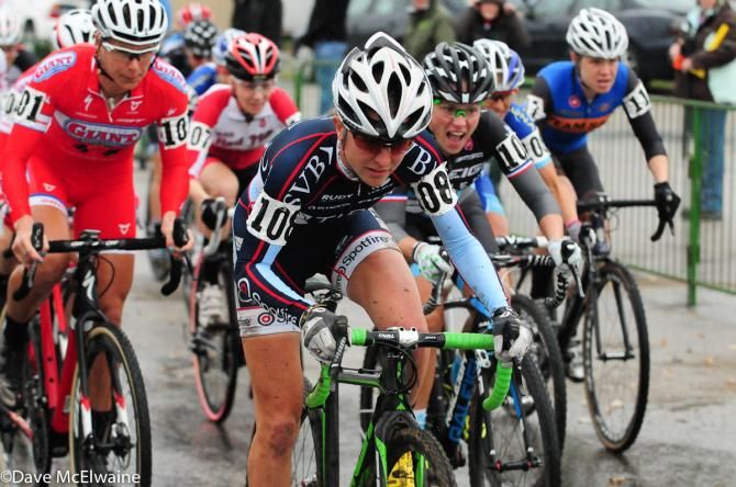 Amanda Miller (TIBCO) using her road skills to have a good start