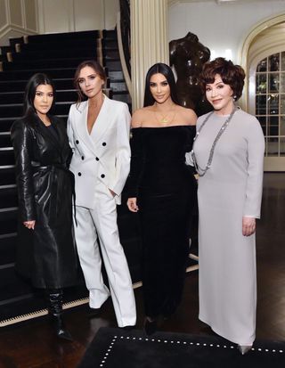 Kim Kardashian, Victoria Beckham, Kourtney Kardashian