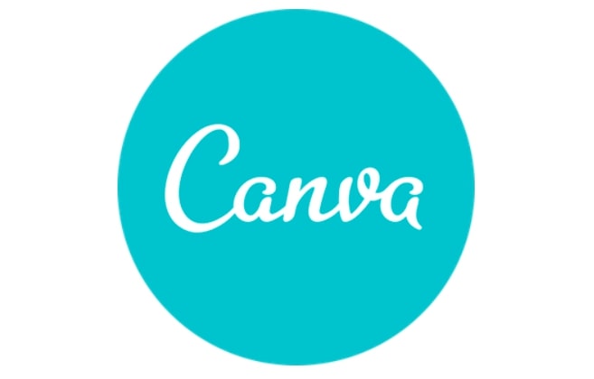 Best free photo editing software - Canva's logo