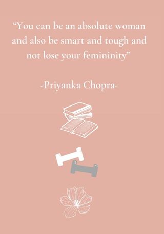 A quote from Priyanka Chopra