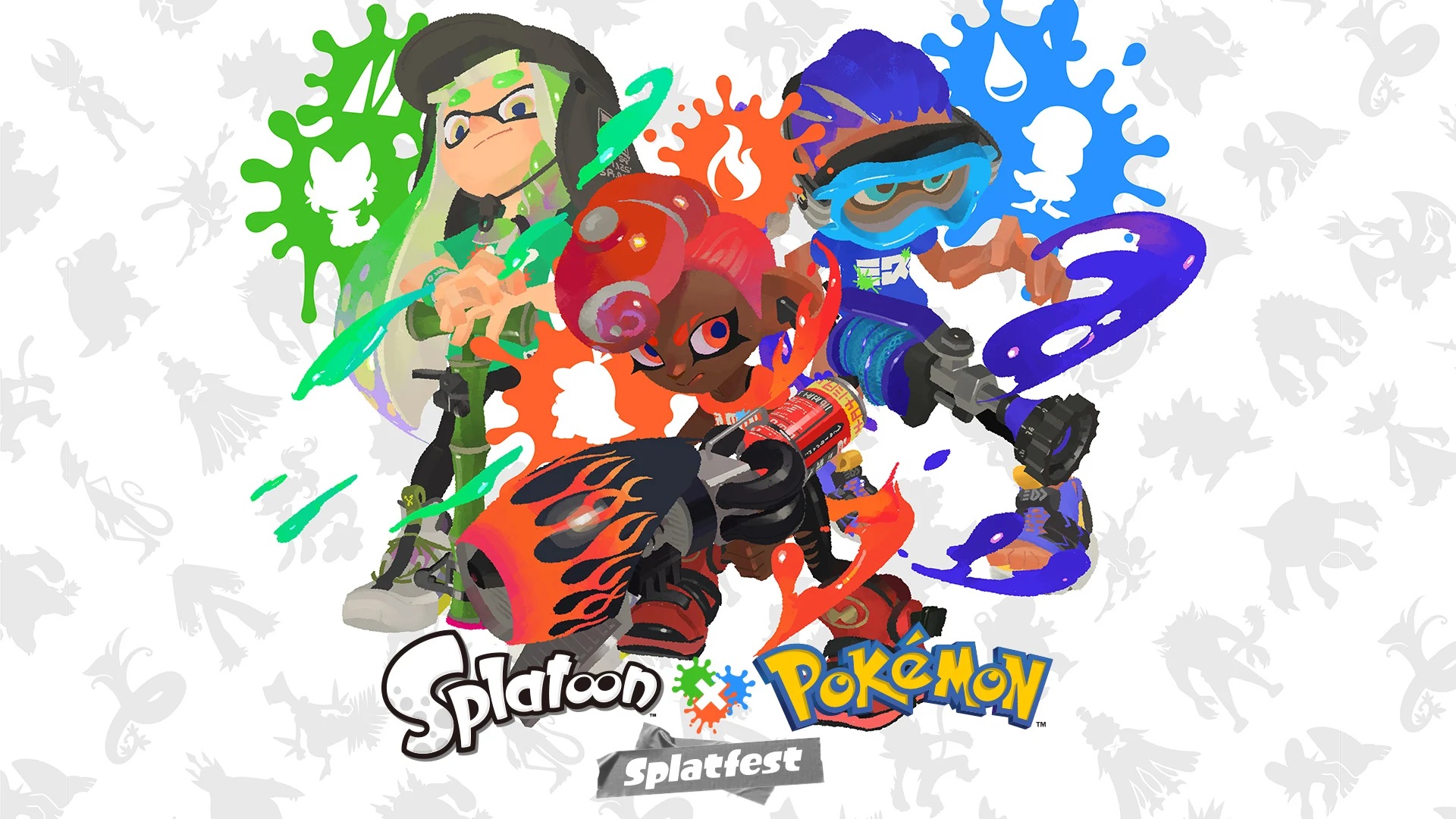 Splatoon 3 Pokemon Splatfest