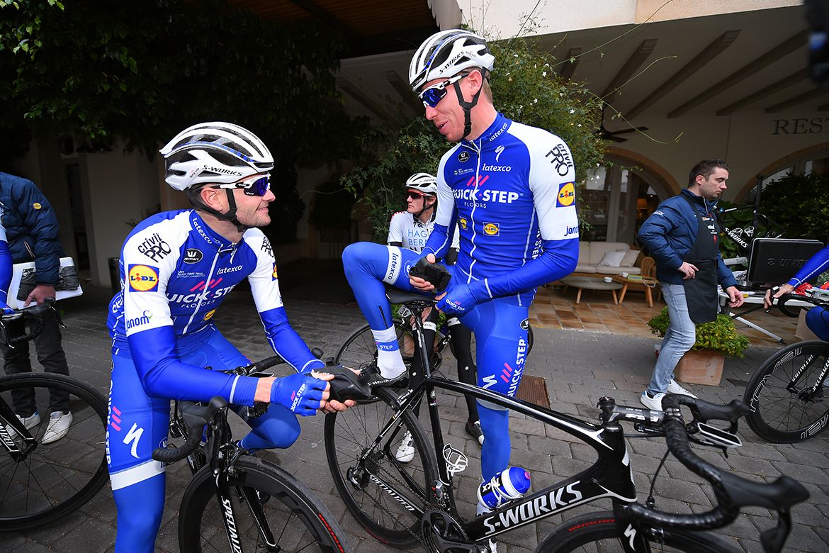 Pieter Serry and Tim Declercq (Quick-Step Floors)