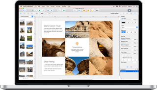 InDesign alternatives: Screenshot from Swift Publisher