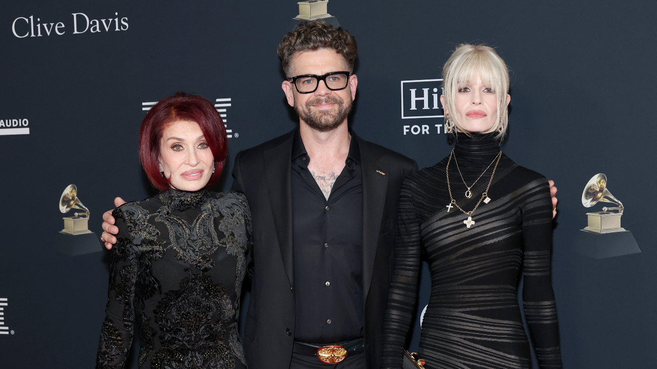 The Osbournes on the Grammys red carpet