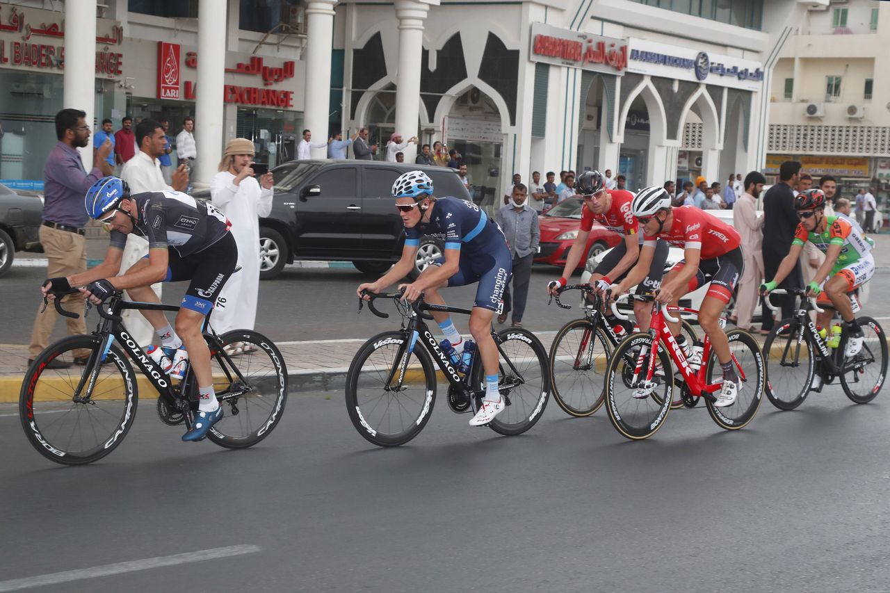 BMC Racing leads the peloton