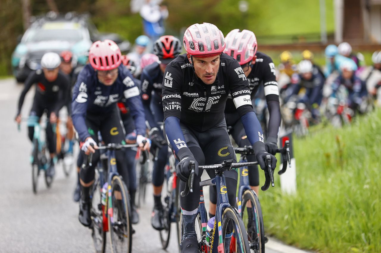 Giro d'Italia 2021 - 104th Edition - 16th stage Sacile - Cortina d&acirc;Ampezzo 153 km - 24/05/2021 - Alberto Bettiol (ITA - EF Education - Nippo) - photo Luca Bettini/BettiniPhoto&Acirc;&copy;2021