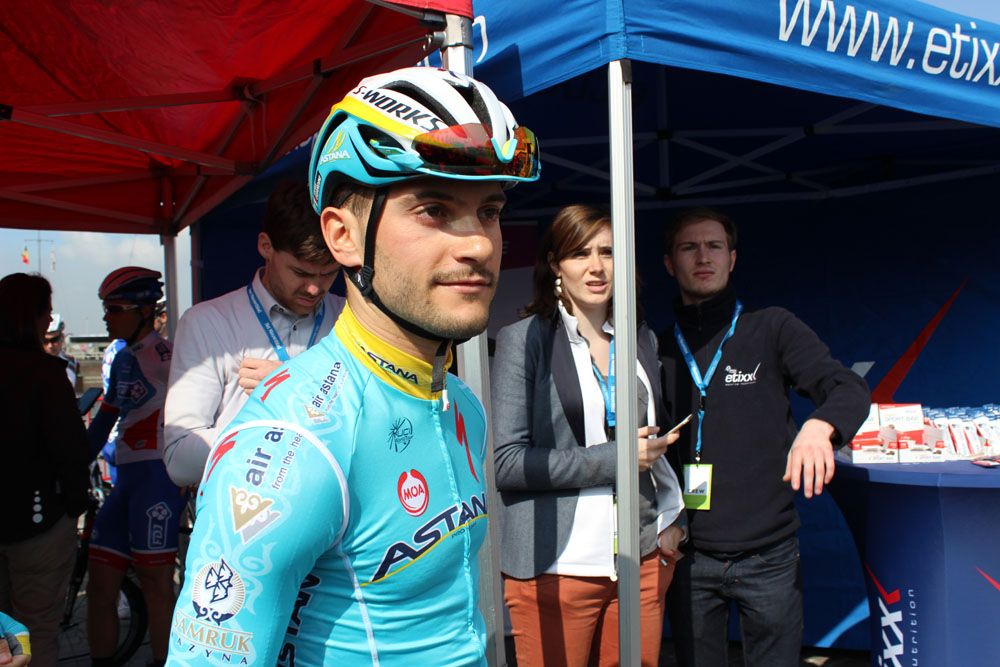 Andrea Guardini will be looking for the victory today
