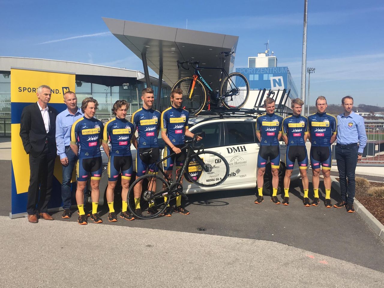 The team presentation in March