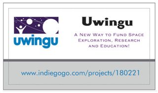 The new startup company Uwingu aims to offer an alternative funding source for space projects.