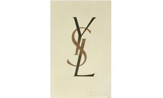 The YSL logo, one of the best 3-letter logos
