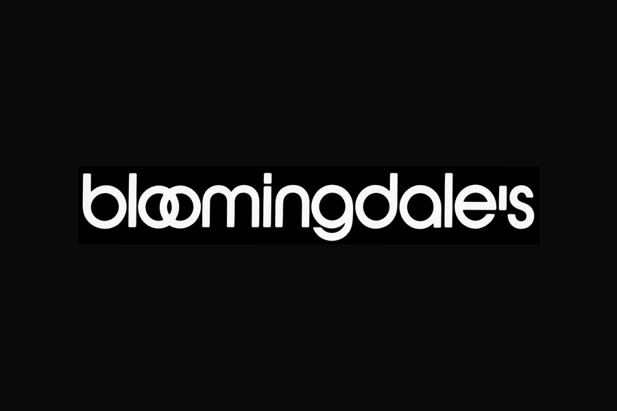 Bloomingdales logotype designed by Vignelli Associates