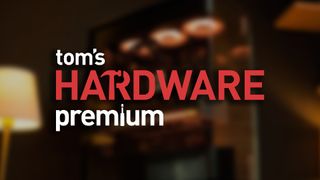 Tom's Hardware Premium Logo on Blurred background