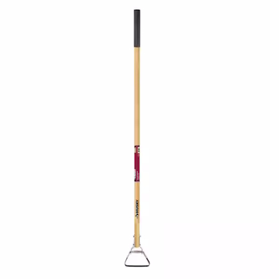 54 in. L Wood Handle Action Hoe with Grip