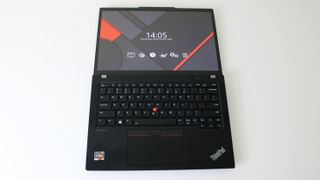 ThinkPad X13 Gen 4 keyboard and display