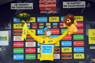 Criterium du Dauphine 2021 - 73rd Edition - 6th stage Loriol-sur-Drome - Le Sappey-en-Chartreuse 167.2 km - 04/06/2021 - Alexey Lutsenko (KAZ - Astana - Premier Tech) - photo Dario Belingheri/BettiniPhotoÂ©2021