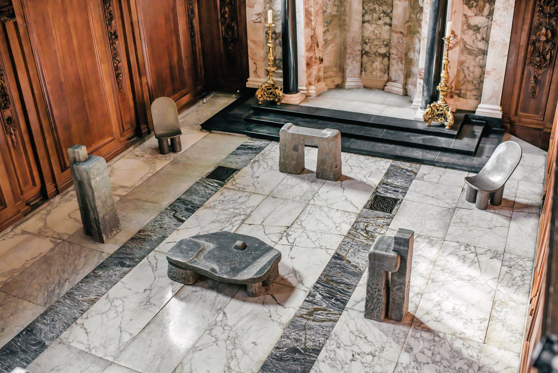 Faye Toogood's stone furniture