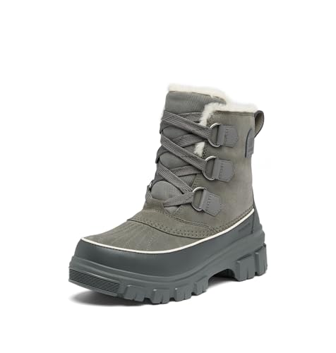 Sorel Women&#039;s Tivoli V Waterproof Boot - Quarry, Grill - 9