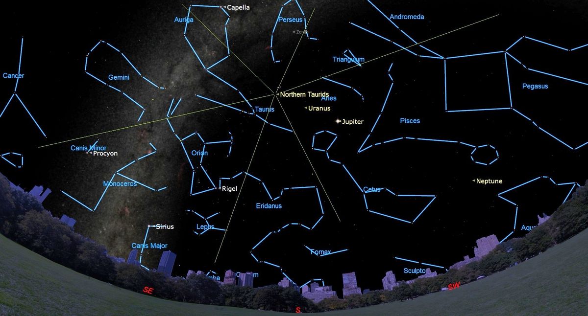 The Taurid meteor shower peaks this weekend. Here's how to see it. Space