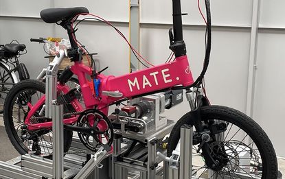 Mate Bike on a testing rig