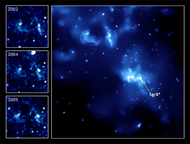 Black Hole Grabs Planet-Sized Snack