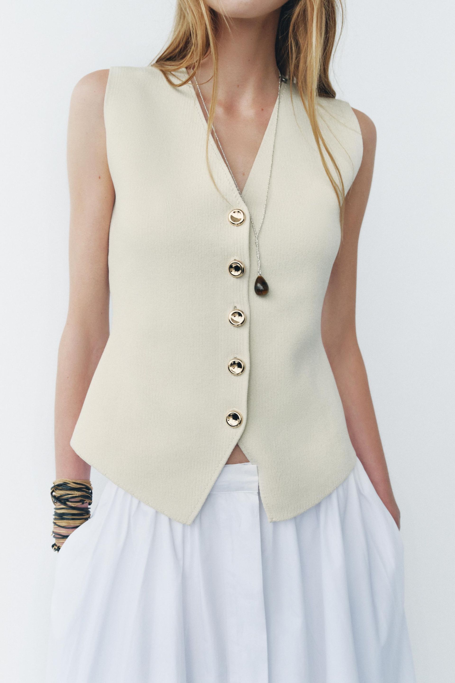 Smooth Knit Vest Top